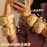 Băng đô đeo tay, милый хлеб, рисовый шарик, мытье лица, ремешок для волос, резинка для волос