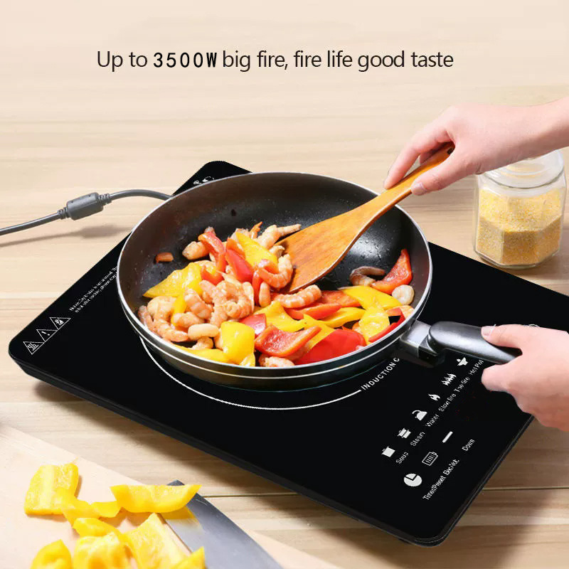 Cocina de Inducción Integrada para Comercio Exterior Transfronterizo, para Uso Doméstico, Nueva Cocina de Batería de Alta Potencia, Fabricante, Exportación Comercial, Estándar Estadounidense 110V