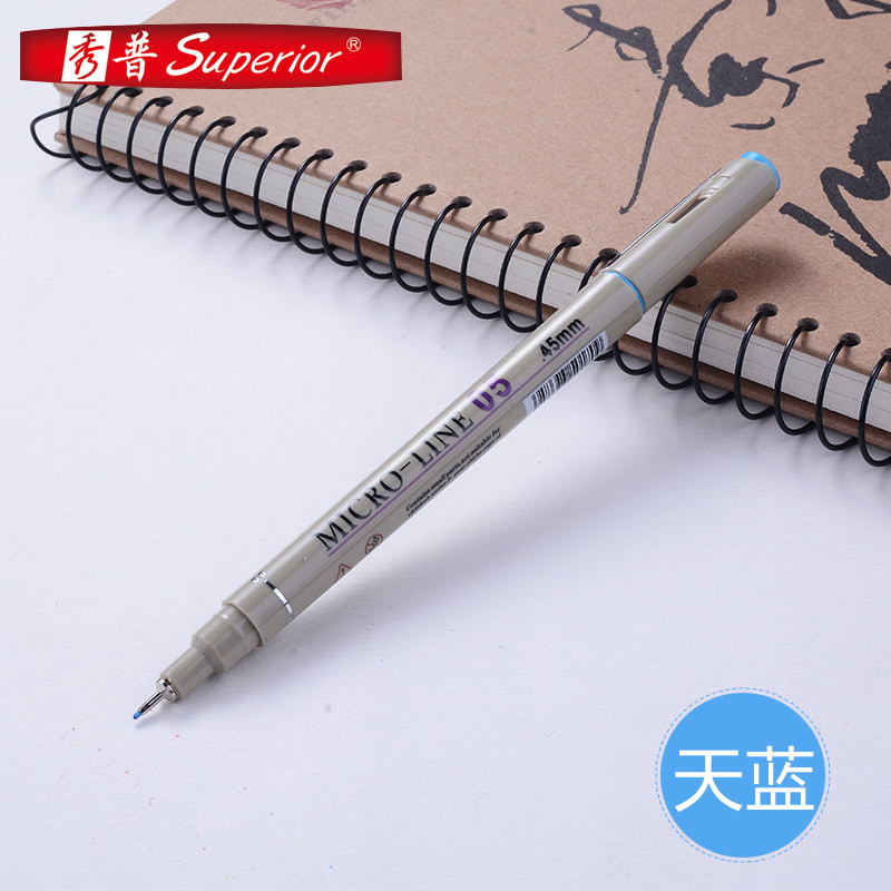 Especial transfronterizo para xiupu 12-color aguja pluma diseño dibujo gancho pluma anime dibujo pluma a base de agua 807c