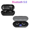 Small touch headphones, bluetooth, digital display