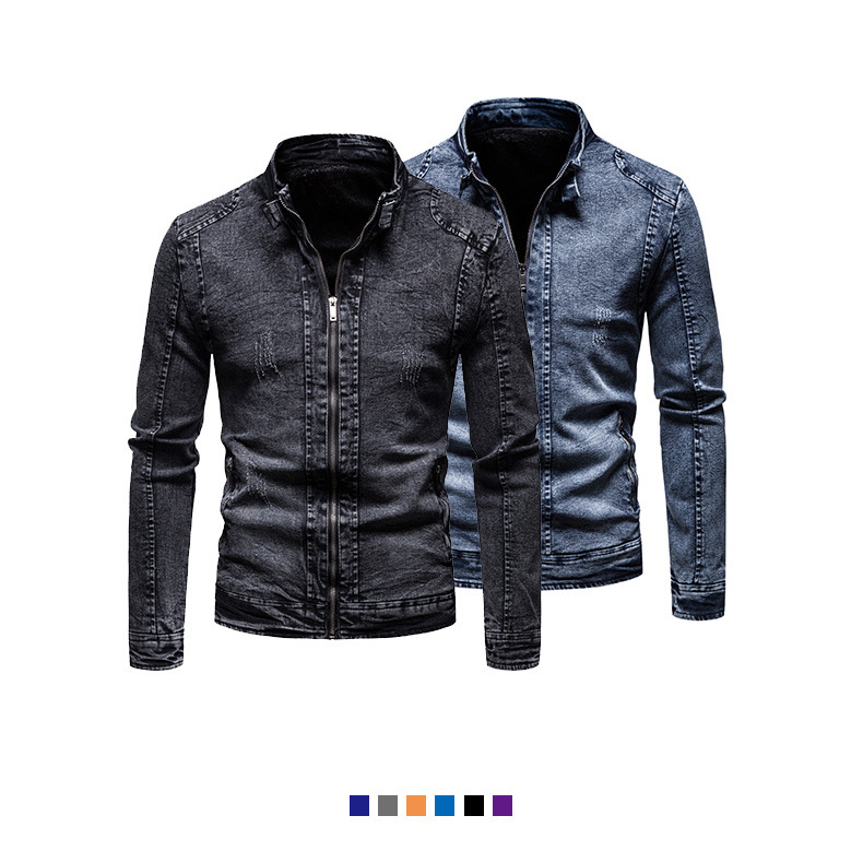 Chaqueta de hombre ropa de otoño 2021 nueva primavera y otoño casual moda coreana chaqueta de vaquero de moda de hombre