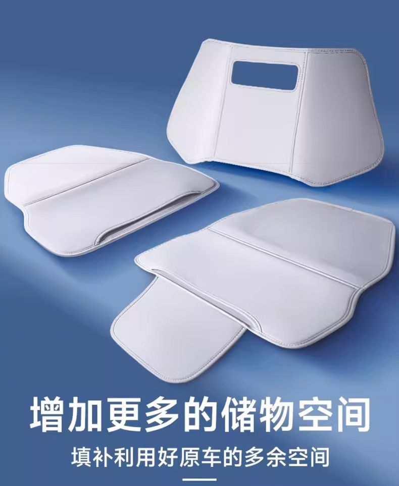 Specialized Xpeng Mona M03 Seat Anti-Kick Pad, Car Rear Seat Backrest Protective Pad, Modified Interior Accessories