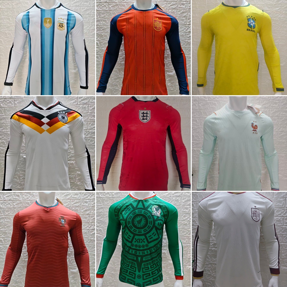 2026 United States, Canada, and Mexico World Cup National Team Captain's Sleeveless Player Jerseys Spain Argentina Portugal Mexico Football Uniforms