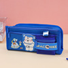 Cartoon big capacious pencil case for elementary school students, new collection, wholesale, primary and secondary school, oxford cloth