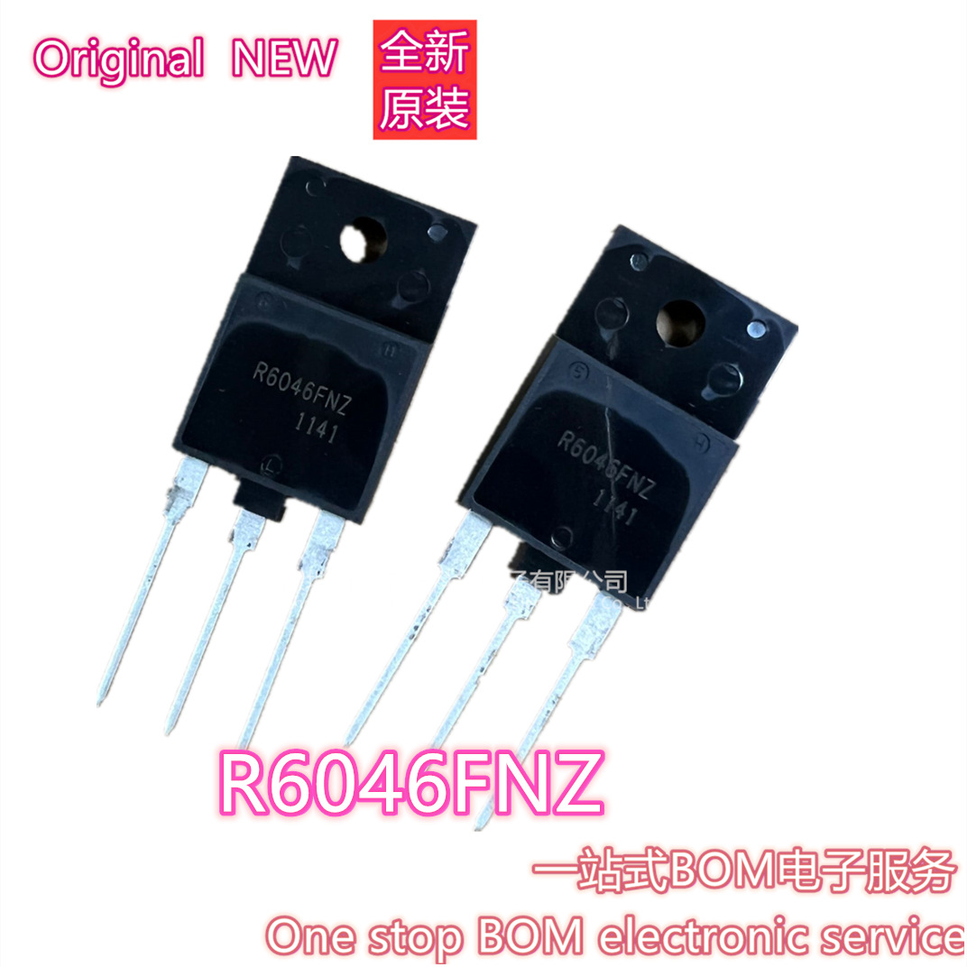 R6046FNZ 莫斯费特 NCH600V46A至3pf  TO-3P ROHM 进口原装