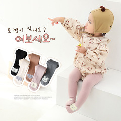 Girls' leggings spring new cartoon children's leggings Korean version baby pantyhose newborn baby pantyhose