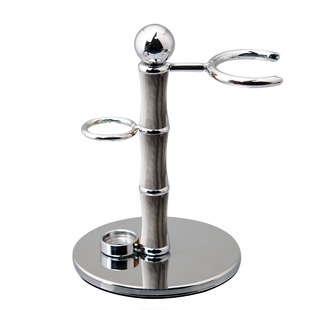 Men's Face Care Razor Holder Metal Brush Holder Manual Razor Hanger Resin Handle Holder