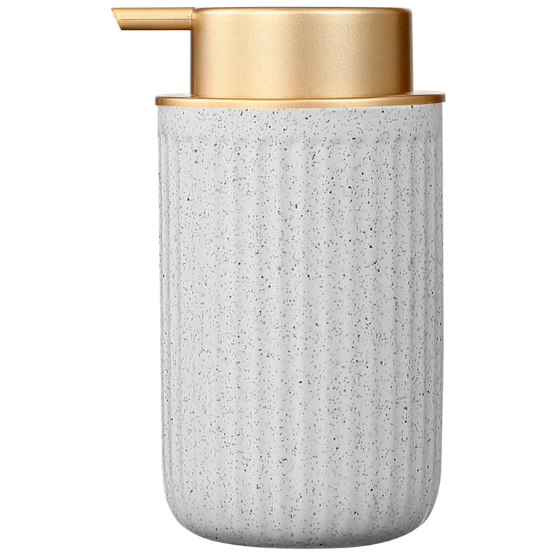 Botella de jabón de desinfectante de manos de cerámica nórdica ins viento prensado envasado baño baño gel de baño Amazon temu