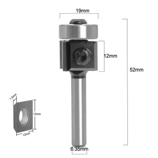 Uliko Double Edge with Bearing Removal Blade Upper Bearing Discarded Trimming Knife AliExpress Amazon Source