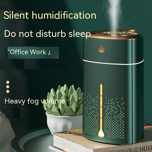 Large capacity creative colorful air humidifier portable household atomizer office desk car USB humidifier