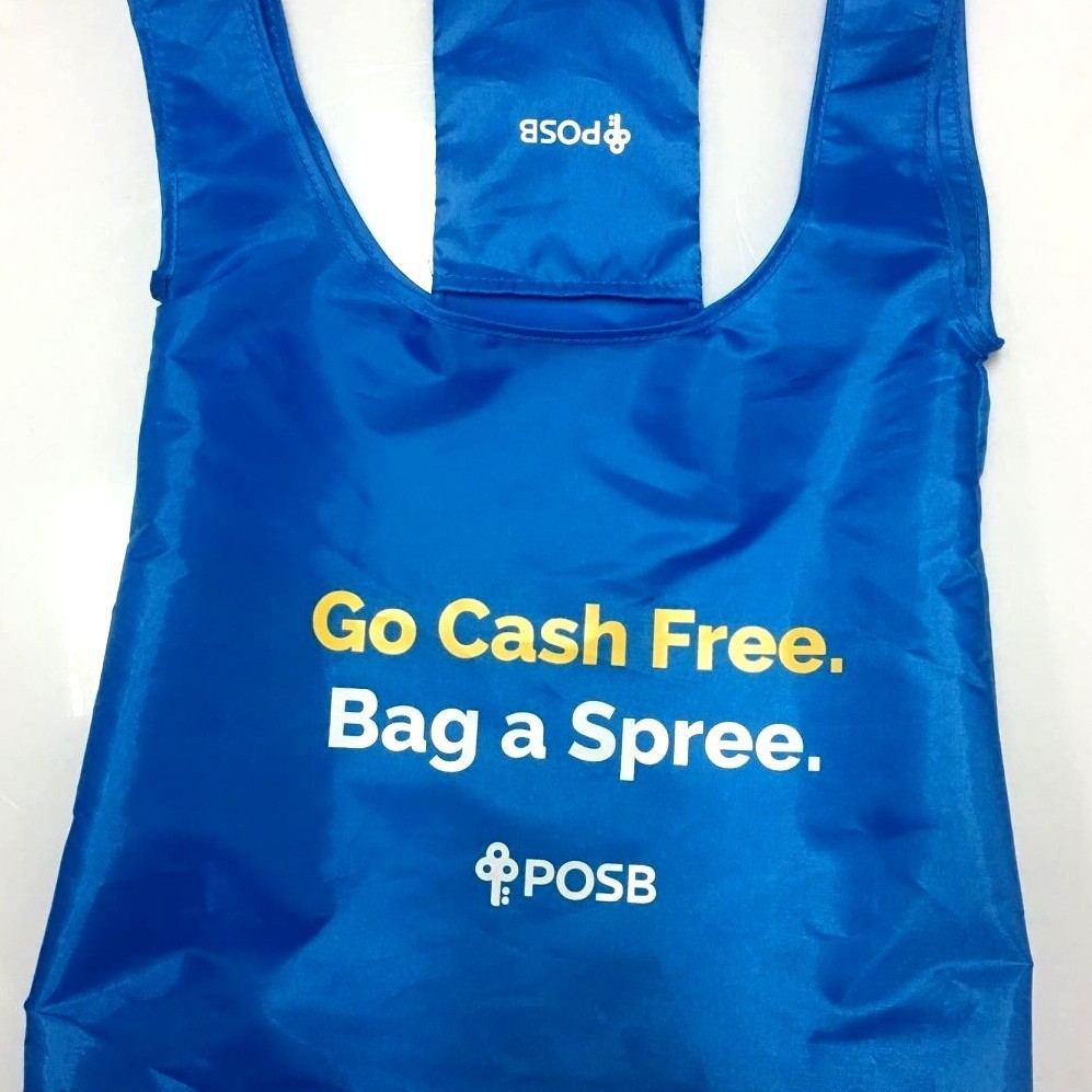 折叠环保购物袋， 210T折叠背心购物袋，收纳环保袋