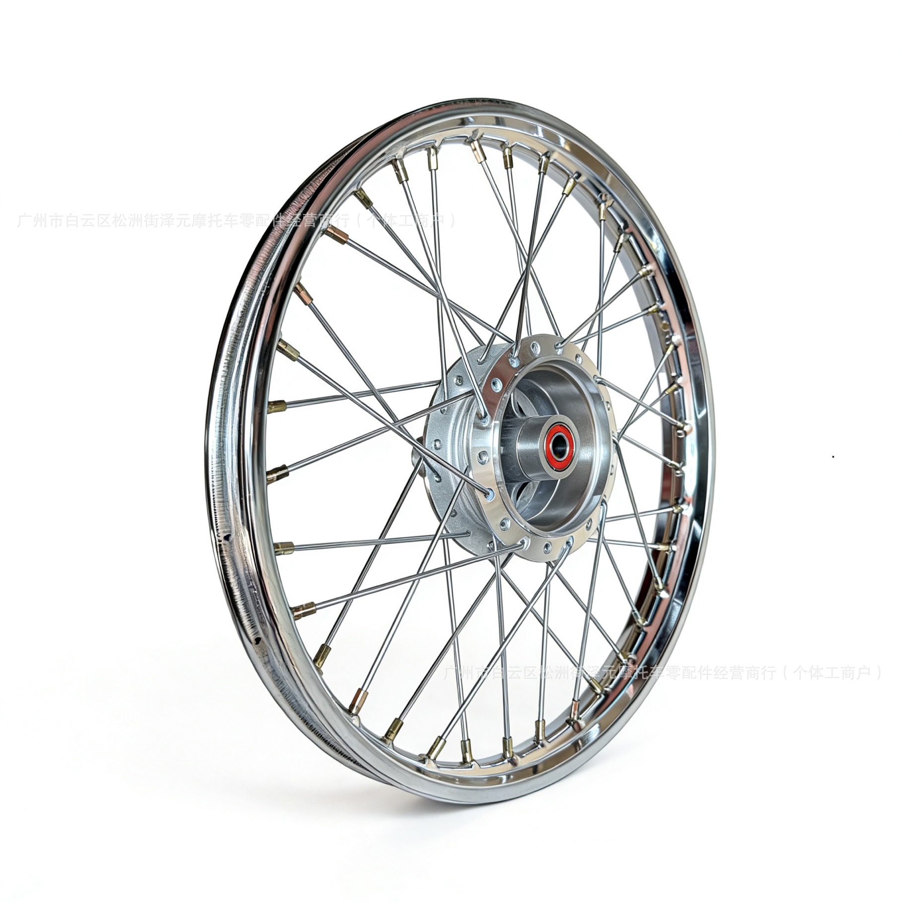 Cg125 Motorcycle Rim Zj125/Cg125 Motorcycle Modified Retro Wheel Front and Rear Wheel Assembly Set