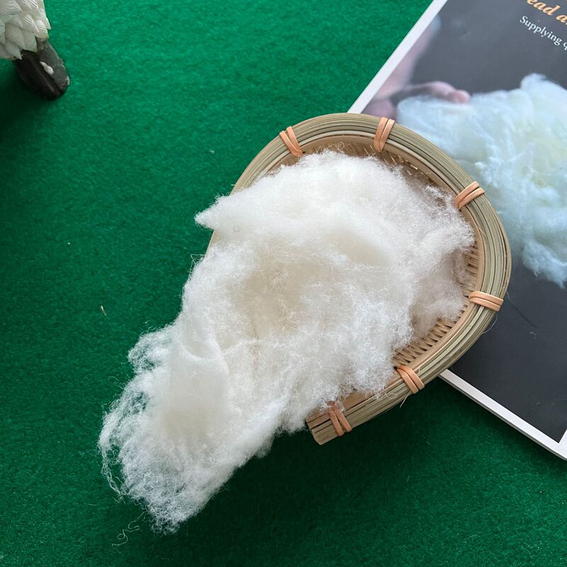 Natural animal wool cashmere raw material mattress cold clothing textile wholesale cashmere support inspection
