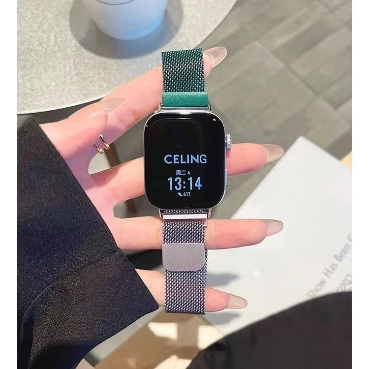 [연한 보라색에서 진한 녹색까지]