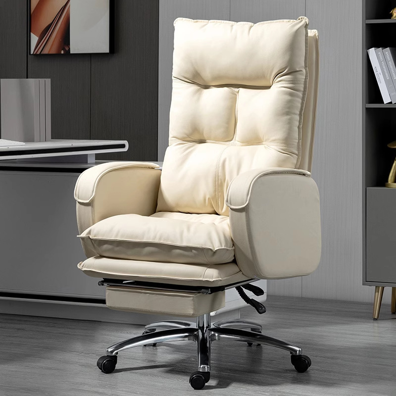 Computer Chair Home Office Chair Comfortable Sedentary Study Desk Backrest Chair Lifting Swivel Chair Reclining Sofa Seat