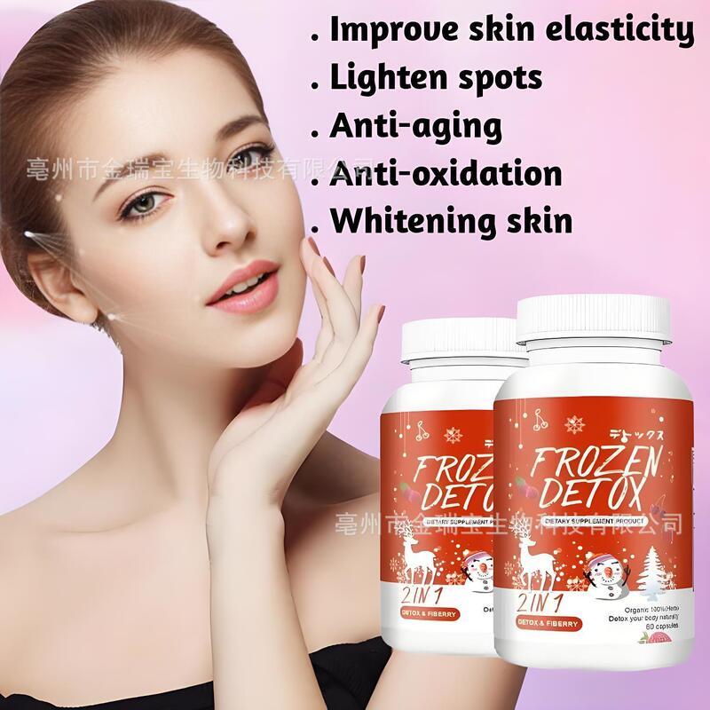 Cross-Border Amazon Frozen Capsules Frozen Collagen Whitening Capsules Collagen