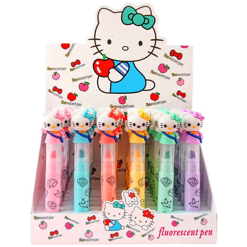 Nuevos productos lindos Kaile gato resaltador pen