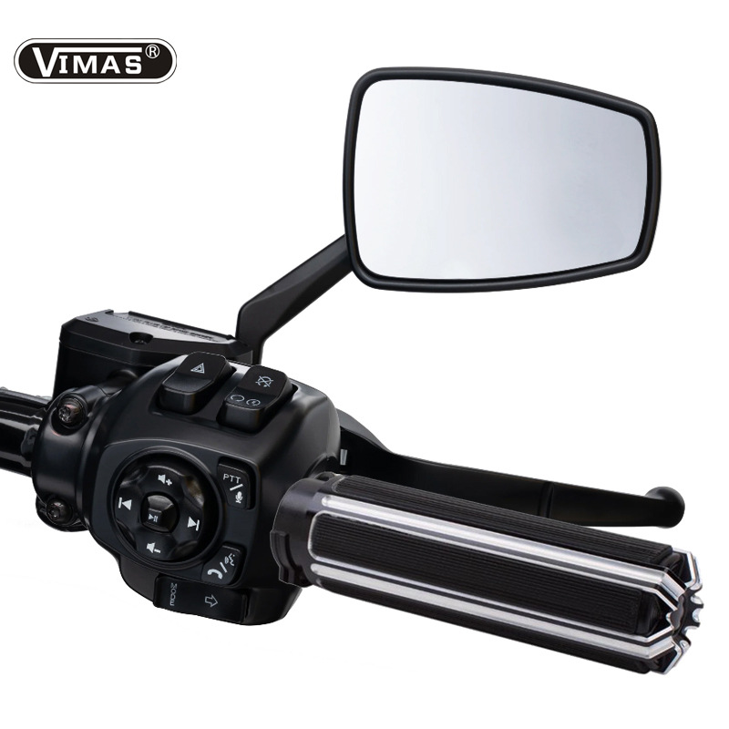 Motorcycle Modified Aluminum Alloy Handlebars Suitable for Harley Softail Dyna Streetfighter Road Glide Cable-Controlled Electronic Handlebar Grips