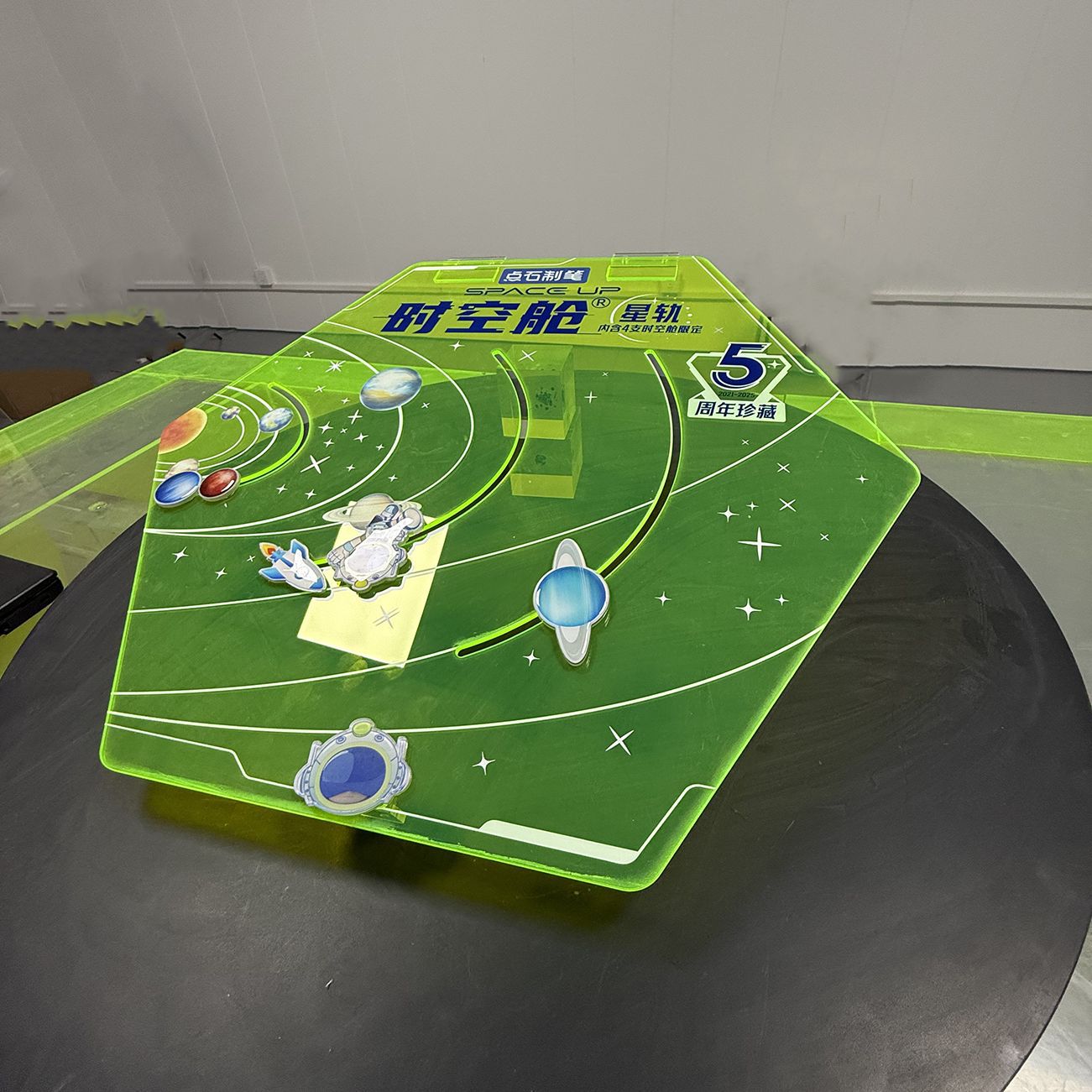 亚克力六边形高端创意礼盒盖板立体感配件装饰设计感年会伴手礼盒