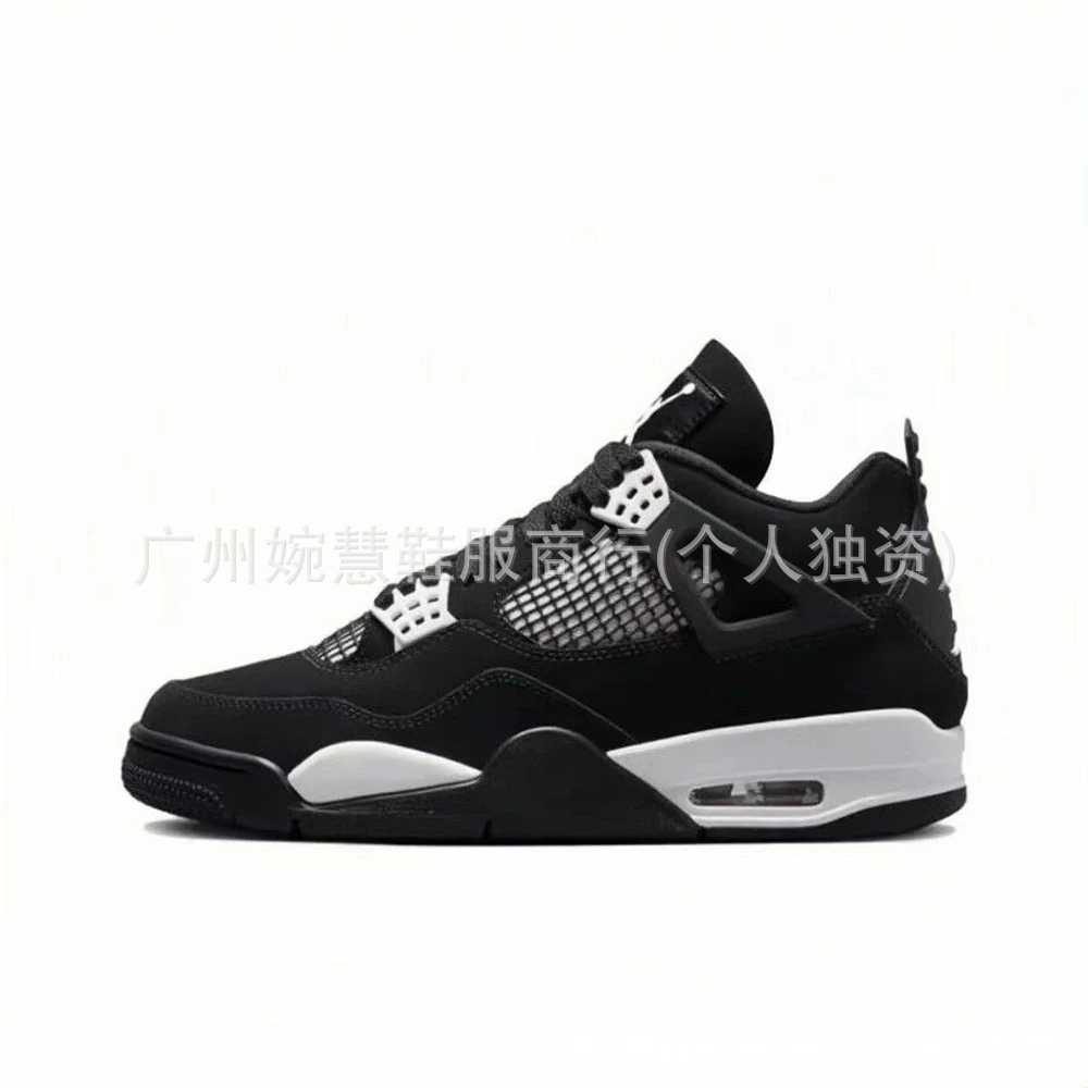 Баскетбольные кроссовки (Air Jordan) AJ4, износостойкая подошва, амортизированная пятка, унисекс 36–46
