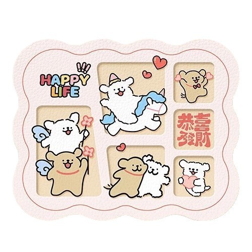 线条小狗磁吸电表箱装饰画免打孔遮挡配电箱电闸开关盒弱电源挂画|undefined