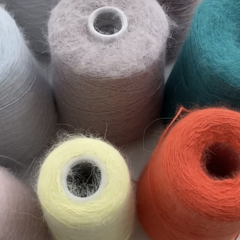 Angora 80 Rabbit Fur Mink Hand Knitting Thread