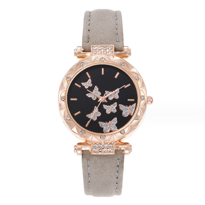 Décontractée Papillon Boucle Quartz Femmes De Montres display picture 15