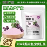 质善天然纯葡萄粉冲饮烘焙水果粉蛋糕甜品食用原材料茶饮家用商用