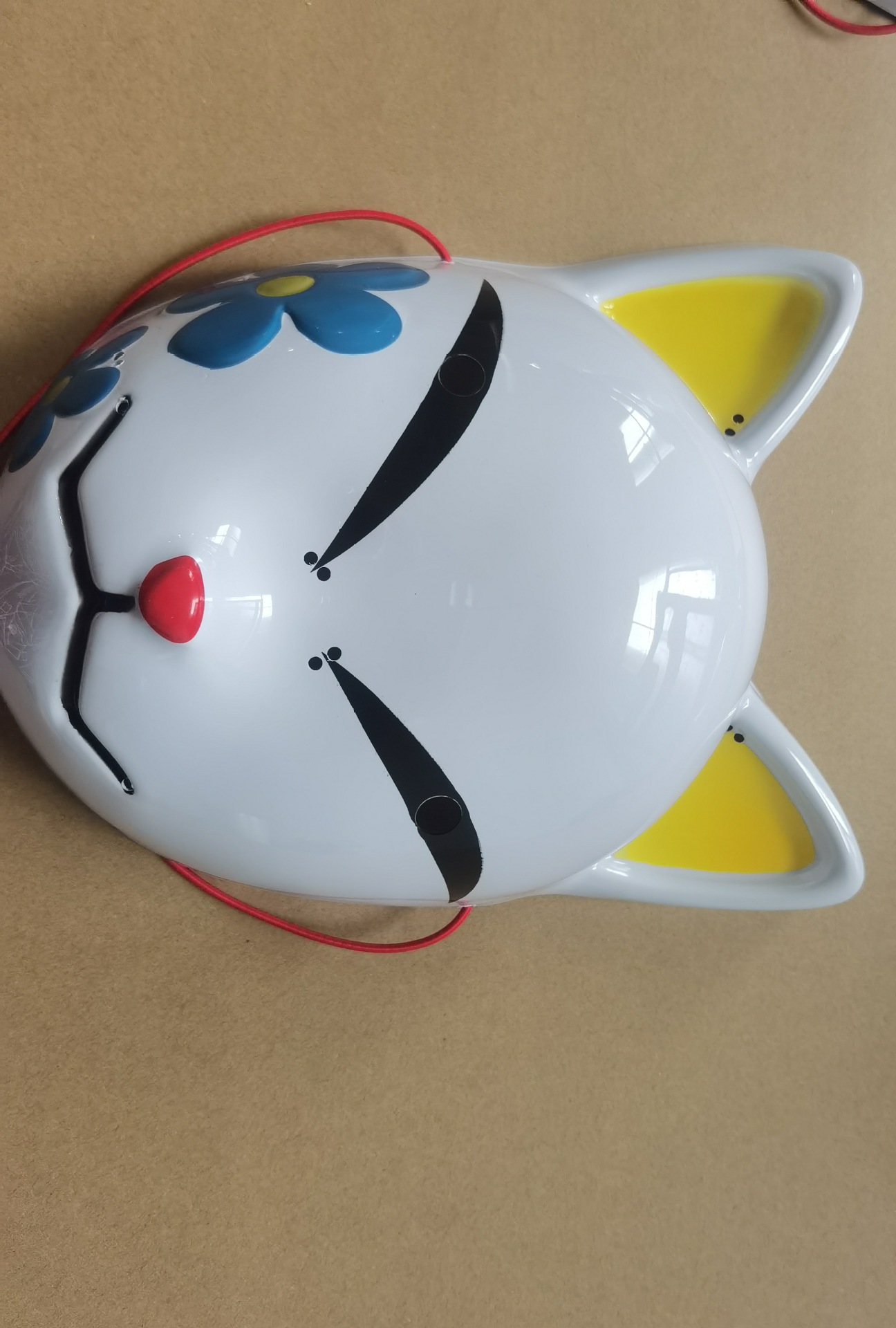 Ghost Blade carbón Zhilang conejo máscara luminosa EL máscara luminosa/Fabricante de producción/yamasun exclusivo