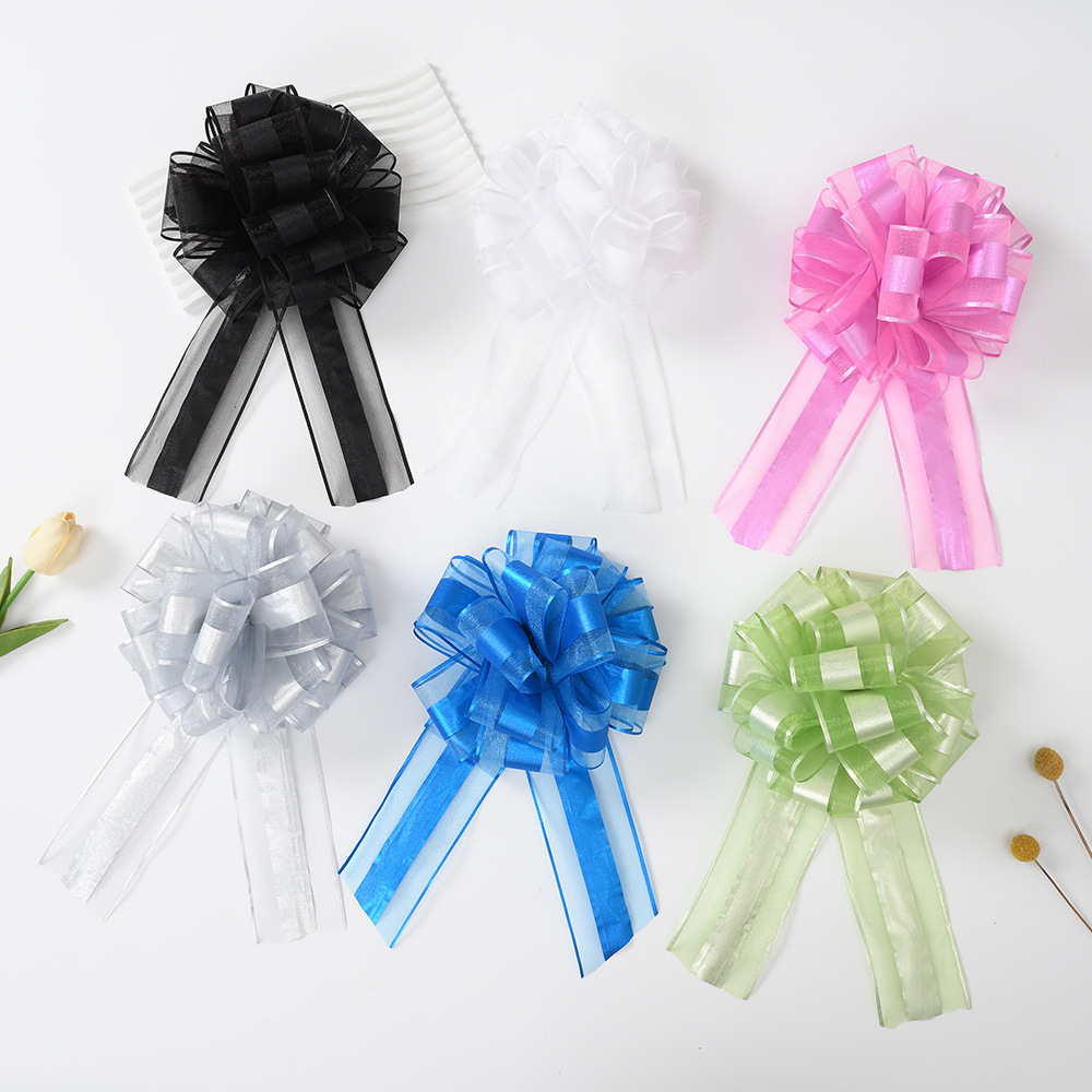 Nuevo 70 hilo de nieve esférica flor de regalo de Navidad embalaje de cebolla dorada hilo de nieve esférica tira de color 7 pulgadas