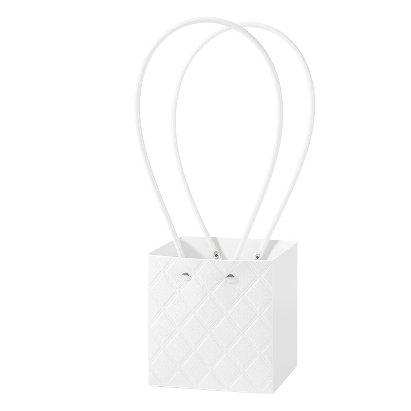 Bolsa de macarrones, bolsa de aperitivos, bolsa para arreglos florales de gelatina, bolsa con relieve estéreo, bolsa cuadrada trapezoidal para regalos de cumpleaños y festivos