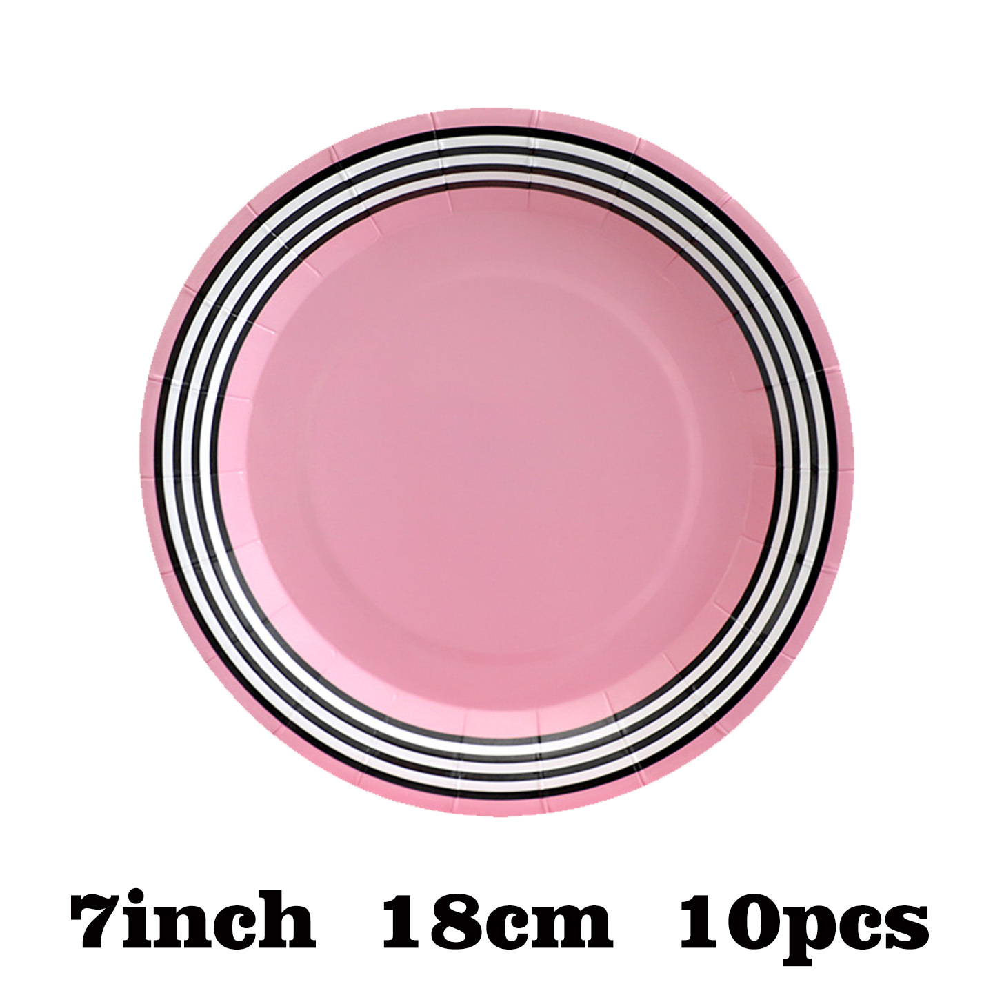 Plato de papel desechable de dibujos animados platos de cena de color platos de pastel de fiesta de cumpleaños platos de postre platos de actividad platos de fiesta