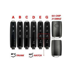 �m���R���_2/3/4�I耳�BCKA-675RYA / WAZSKE11D01 315MHZ 6ACHIP