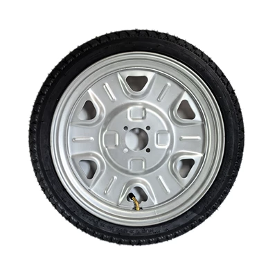 Elektrikli avtomobil şinləri Rear Wheel Inflatable Tire Wheel