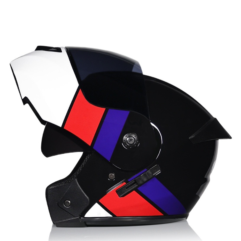 Casco de exposición Orz casco de hombre tapa de bicicleta coche eléctrico medio casco cuatro estaciones casco de invierno universal casco completo