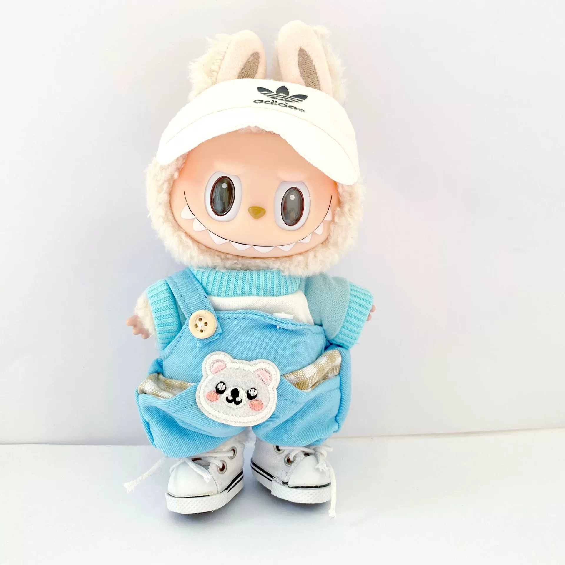 Doll plastic, overall for dressing up, second generation, children's clothing