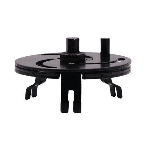 Round three-jaw adjustable oil tank wrench for cars