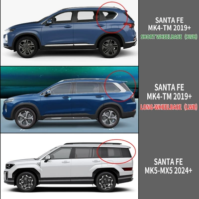 Rain shield: Hyundai Shengda Santa Fe