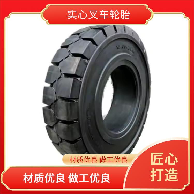 带钢圈款 12-16.5叉车实心胎高承载强稳定多工况适用