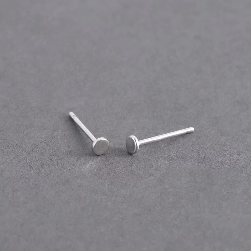 Edle Knochen Ohrstecker Aus Sterlingsilber Für Damen Und Herren_voghion.com