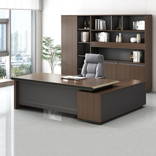 Boss Desk Simple Modern President Desk Manager Supervisor Desk and Chair Combination Executive Boss Desk Furniture