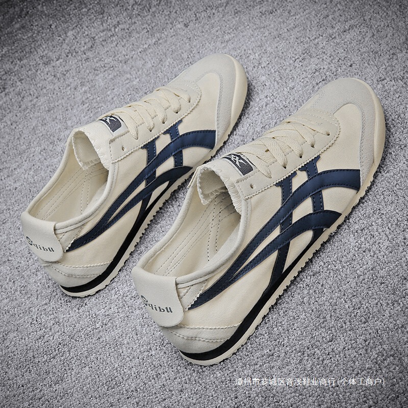 Brand Special Offer Tiger Ghost Tiger Tsubo Men's Shoes 2025 Canvas Sports Sneakers Men's High-End Sports Casual Shoes