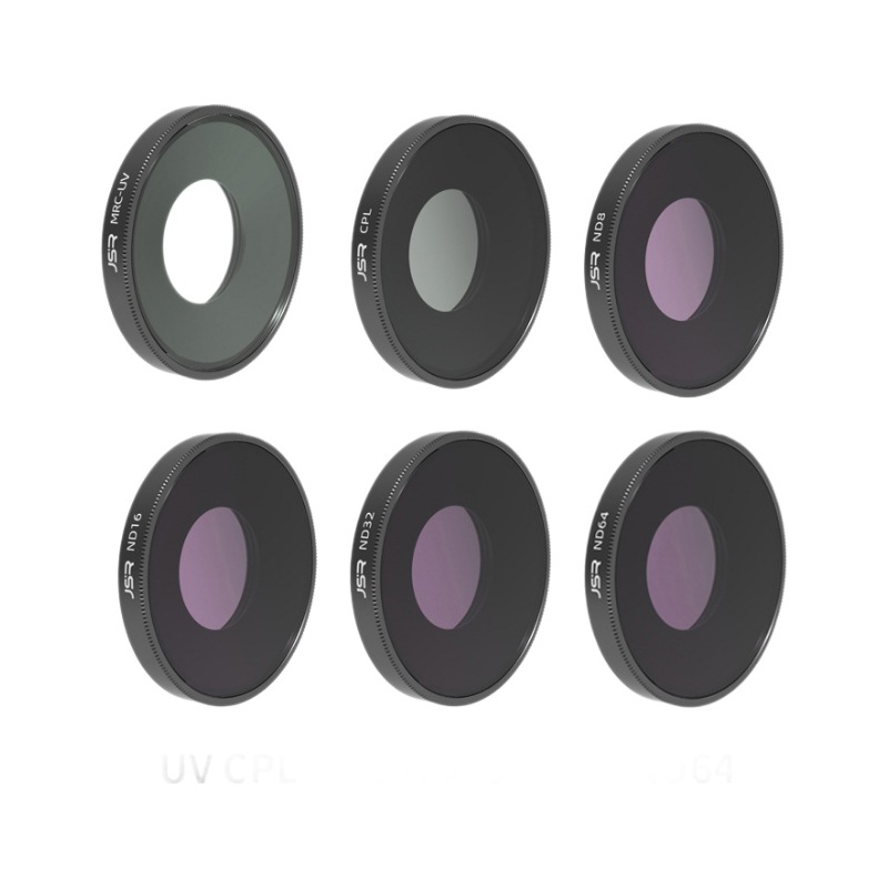 Para DJI Action4/5Pro Instalación de rosca universal Accesorios de cámara deportiva DJI Filtro