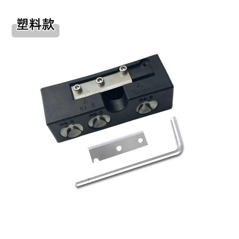 Billar Varilla multifunción herramienta de reparación de la cabeza de cuero Varilla cabeza Dispositivo de reparación de corte de la pluma cuchillo de arco Dispositivo de molienda Big Head Repair Rod