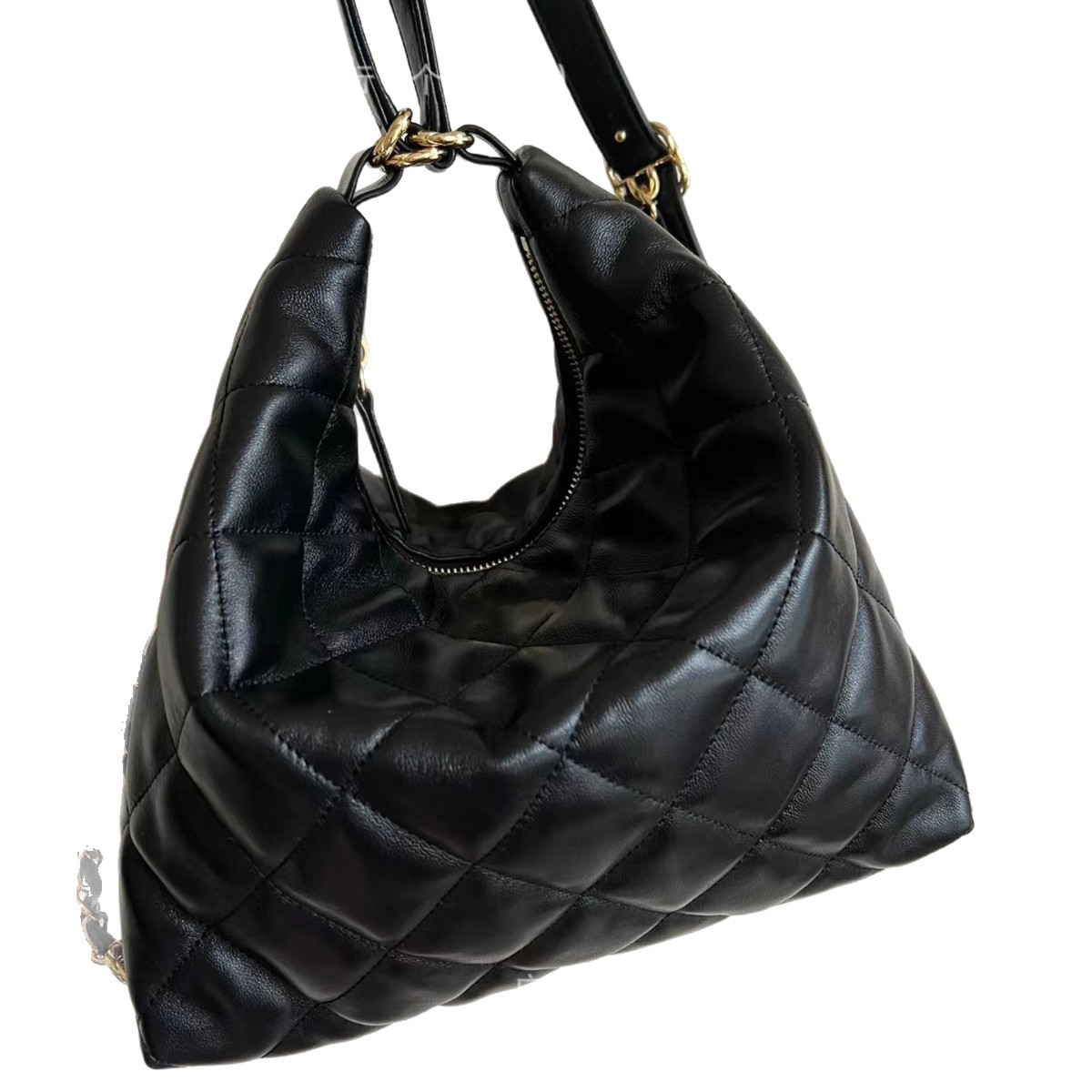 22B Convertible Shoulder & Backpack 22bag Underarm Hobo Bag Large Capacity Commuter Tote Bag For Women - Thumbnail 5