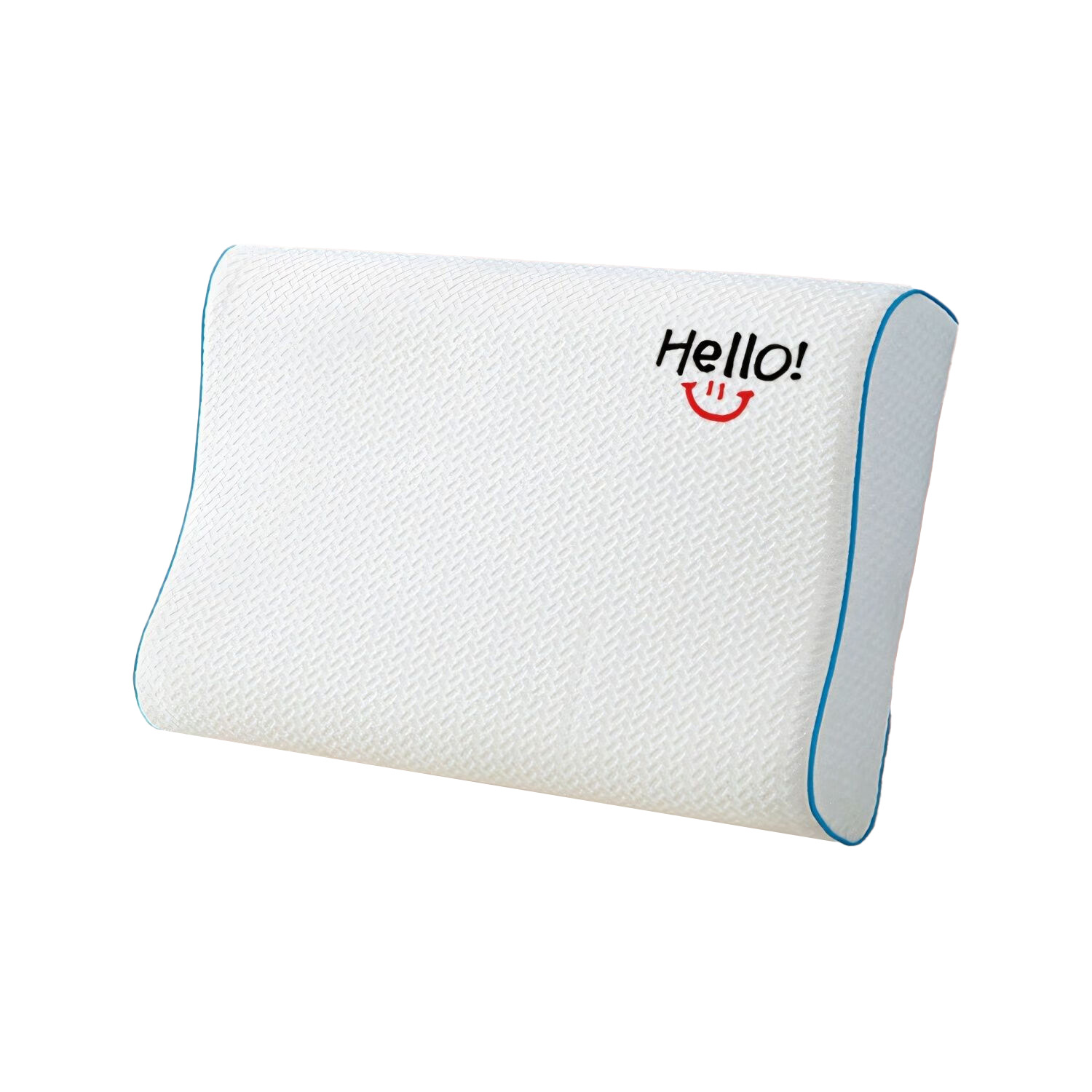 Almohada de espuma viscoelástica, protección para el cuello en el hogar, ayuda a dormir, un par de niños, adultos, estudiantes de cabeza baja