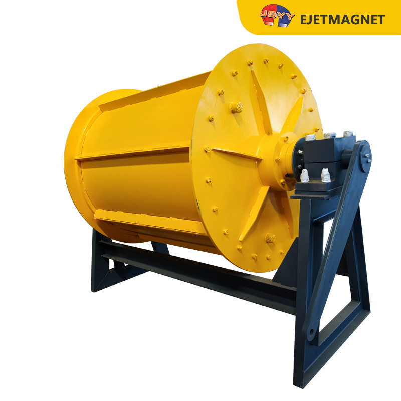 电磁自卸式除铁器磁滚筒 自动卸铁 减少人工成本 磁力分布均匀
