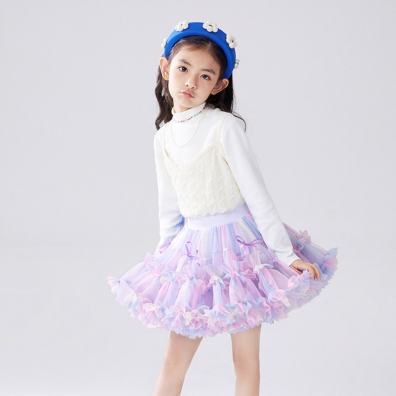 Second-Generation Ultra-Puffy Tutu Skirt, Class a Children's Puffy Skirt, June 1St Girls' Half Skirt, Princess Skirt, Spring and Summer Mesh Skirt, Trendy Second-Generation Ultra-Puffy Tutu Skirt, Class a Children's Puffy Skirt, June 1St Girls' Half Skirt, Princess Skirt, Spring and Summer Mesh Skirt, Trendy