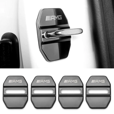 Digər kuzov və aksesuarlar car door lock protective cover - amg-eliminated-black-4-pack