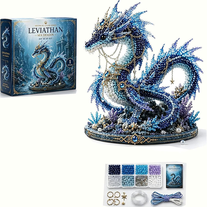 Cross-Border New Model Mythical Ocean DIY Bead Kit Fantasy Ocean DIY Beading Set